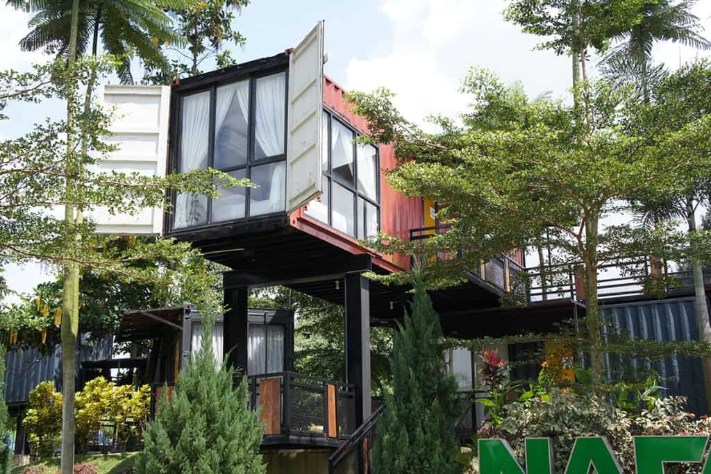 Nhà container 2 tầng