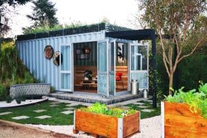 Mẫu nhà vườn container giá rẻ năm 2022