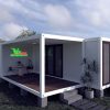 Homestay lắp ghép của BCD House làm từ vật liệu GFRC cực kỳ bền bỉ và chịu lực tốt