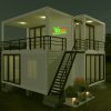 Homestay lắp ghép BCD House BCD-HT03 có thiết kế hiện đại, sử dụng vật liệu GFRC bền bỉ, bất chấp mọi điều kiện thời tiết
