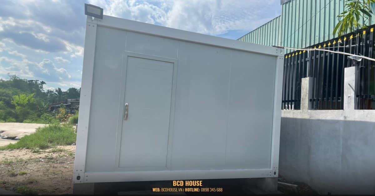 Mẫu nhà lắp ghép 20m2