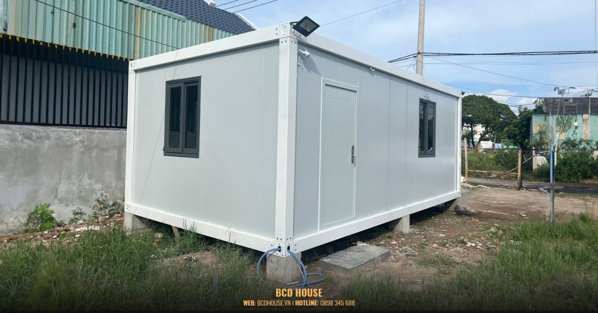Mẫu nhà lắp ghép 20m2 BCD House