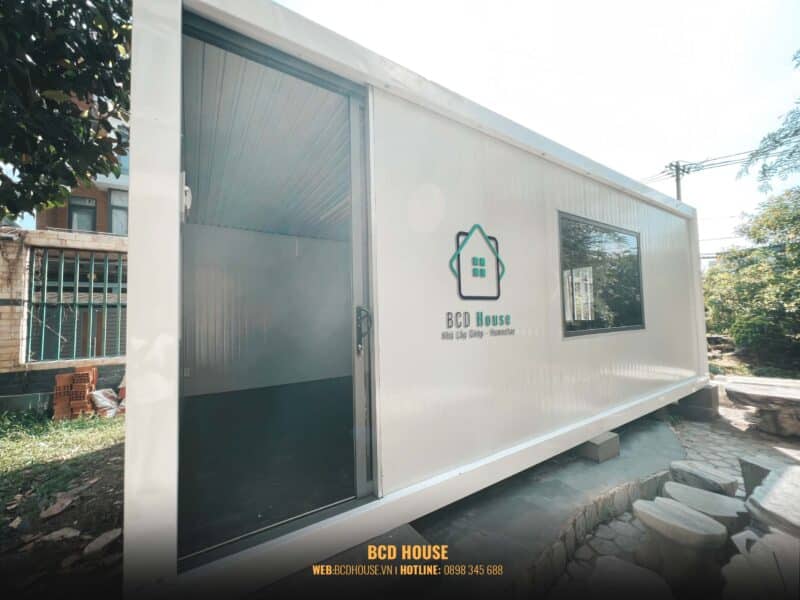 Nhà lắp ghép 30m2 BCD House thiết kế đẹp, đầy đủ tiện nghi