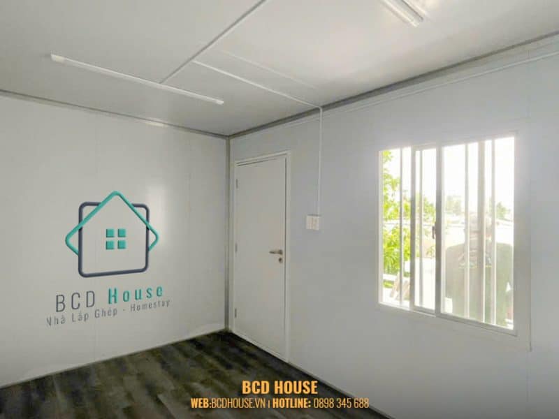 Sản phẩm nhà lắp ghép trên sân thượng