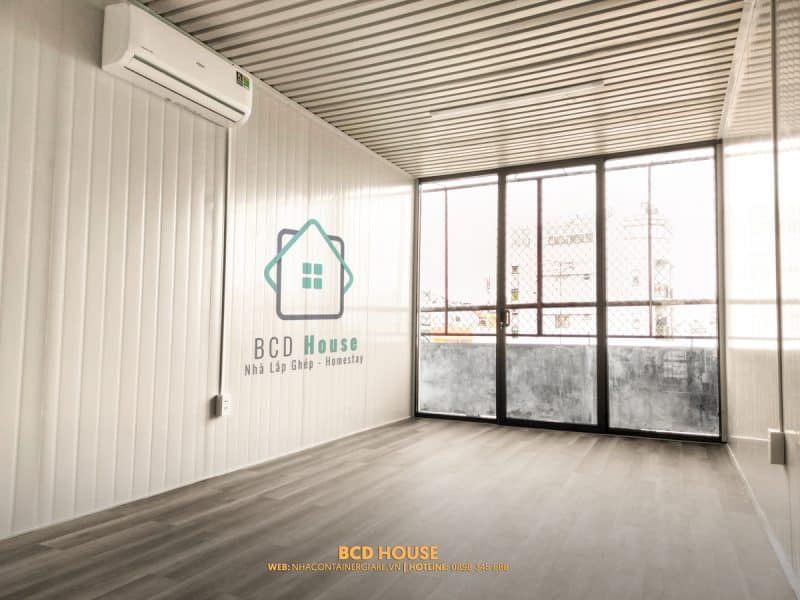 Nhà lắp ghép trên sân thượng BCD House có khả năng chống cháy vượt trội, đảm bảo an toàn khi ở vị trí trên cao