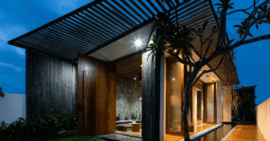 Mẫu nhà lắp ghép cấp 4 có thiết kế hiện đại, sang trọng