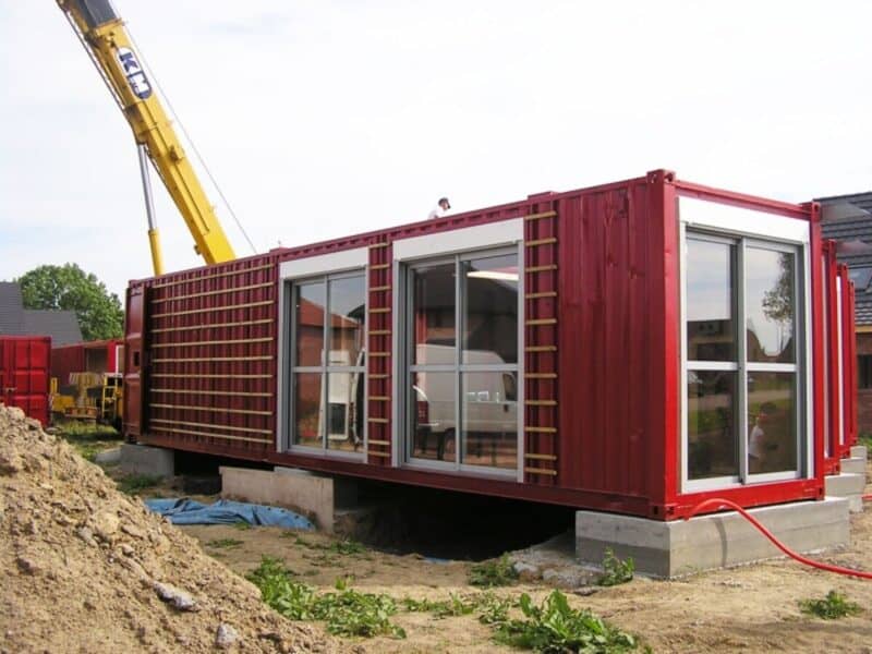 Quy trình thi công Nhà container 40 feet bền chắc, kiên cố