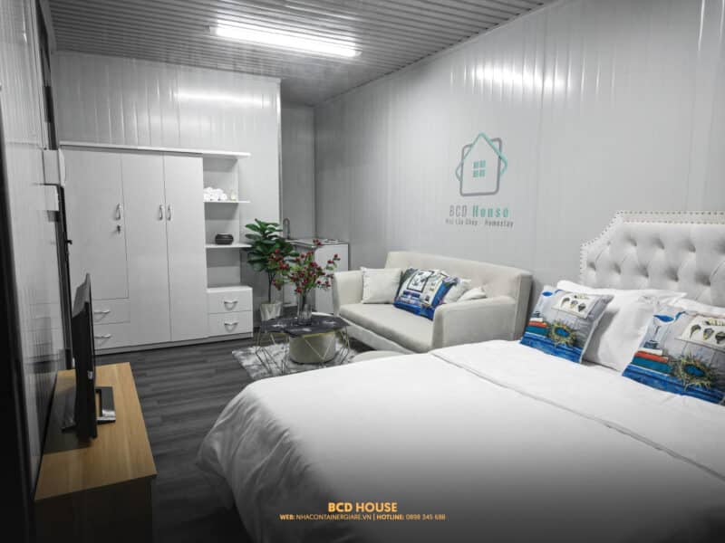 Báo giá nhà tiền chế 1 trệt 1 lầu đẹp, tiện nghi nhất hiện nay