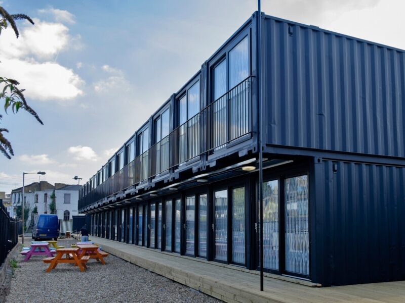 Nhà Container 2 Tầng
