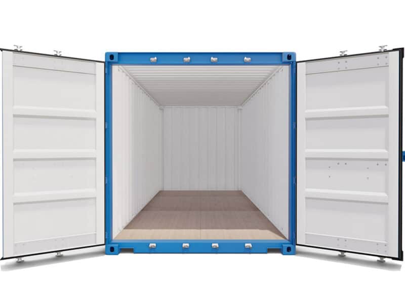 container 20 feet cu 2