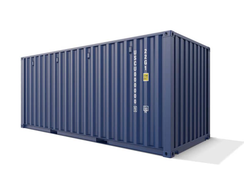 container 20 feet cu 4