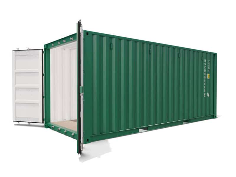 container 20 feet cu 5