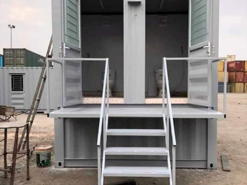 container toilet 10 feet 4