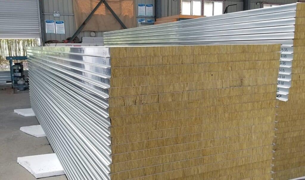 Tấm panel Rockwool có khả năng chống cháy hiệu quả