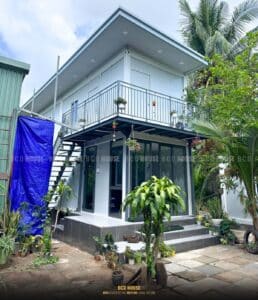 Nhà lắp ghép 2 tầng BCD House đầy đủ tiện nghi