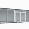 Container văn phòng Panel 40 feet là sản phẩm được chuyển đổi, nâng cấp từ kiểu Container kho 40 feet