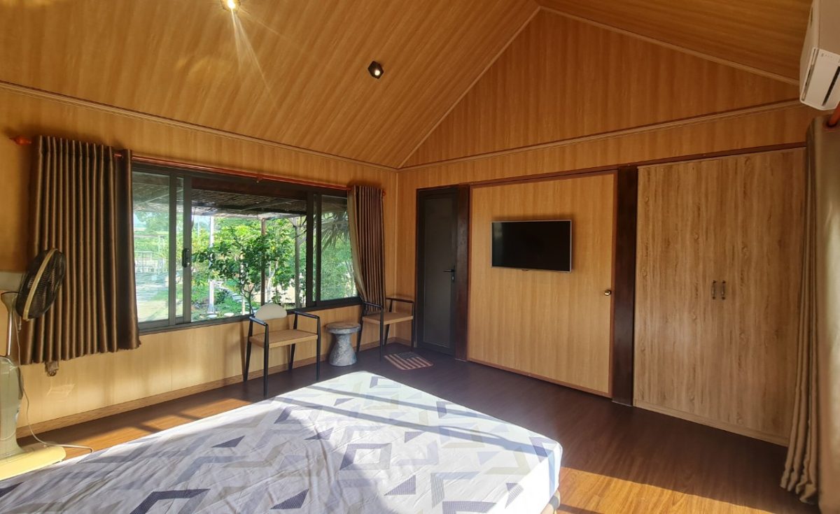 Bố trí không gian bên trong với đầy đủ tiện nghi