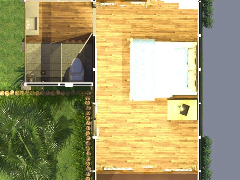 Lợi ích khi xây nhà homestay lắp ghép 21m2 GFRC - Căn đơn tại BCD House