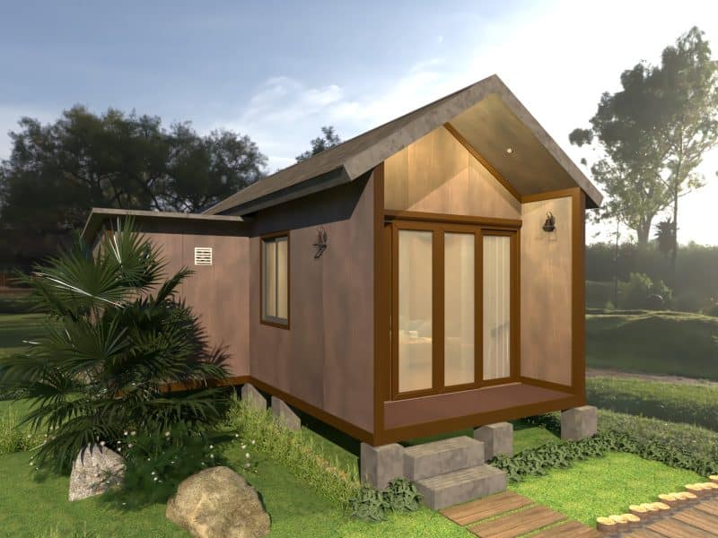 Nhà homestay lắp ghép 21m2 GFRC là gì?
