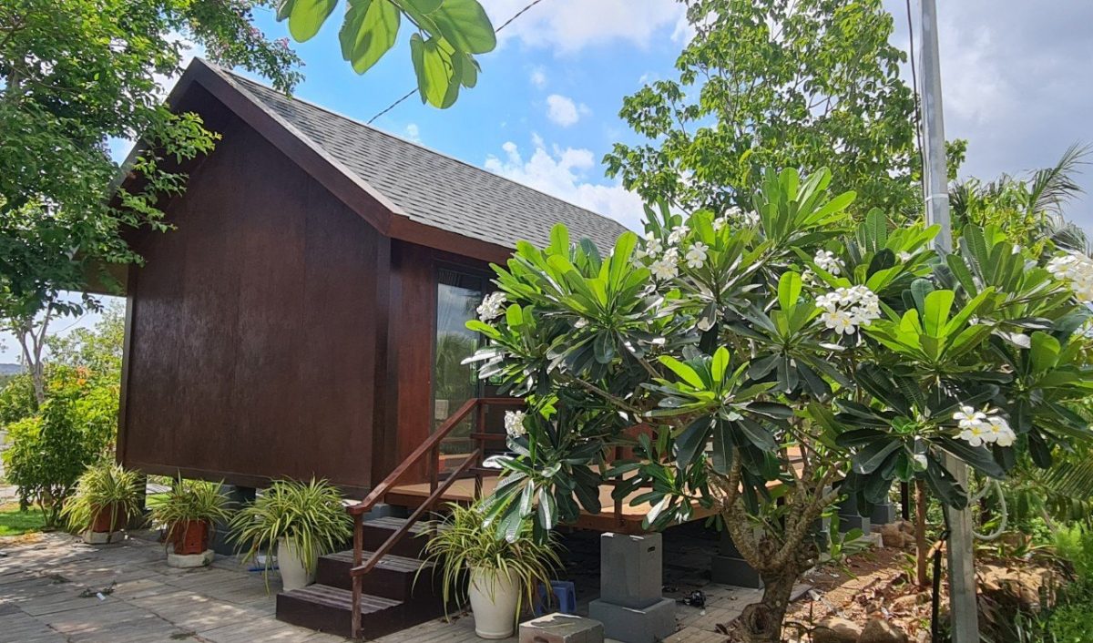 Homestay lắp ghép của BCD House làm từ vật liệu GFRC cực kỳ bền bỉ và chịu lực tốt