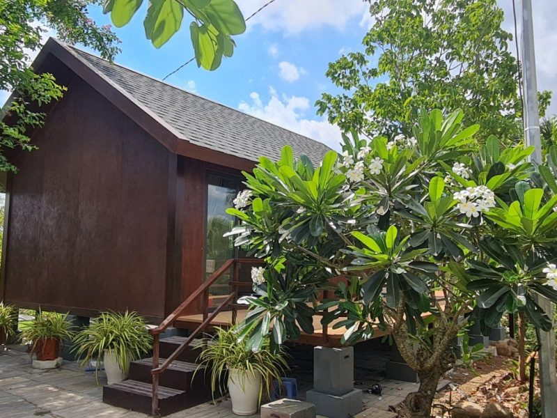 Homestay lắp ghép của BCD House làm từ vật liệu GFRC cực kỳ bền bỉ và chịu lực tốt